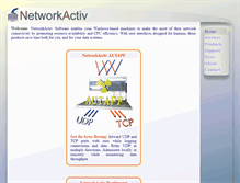 Tablet Screenshot of networkactiv.com